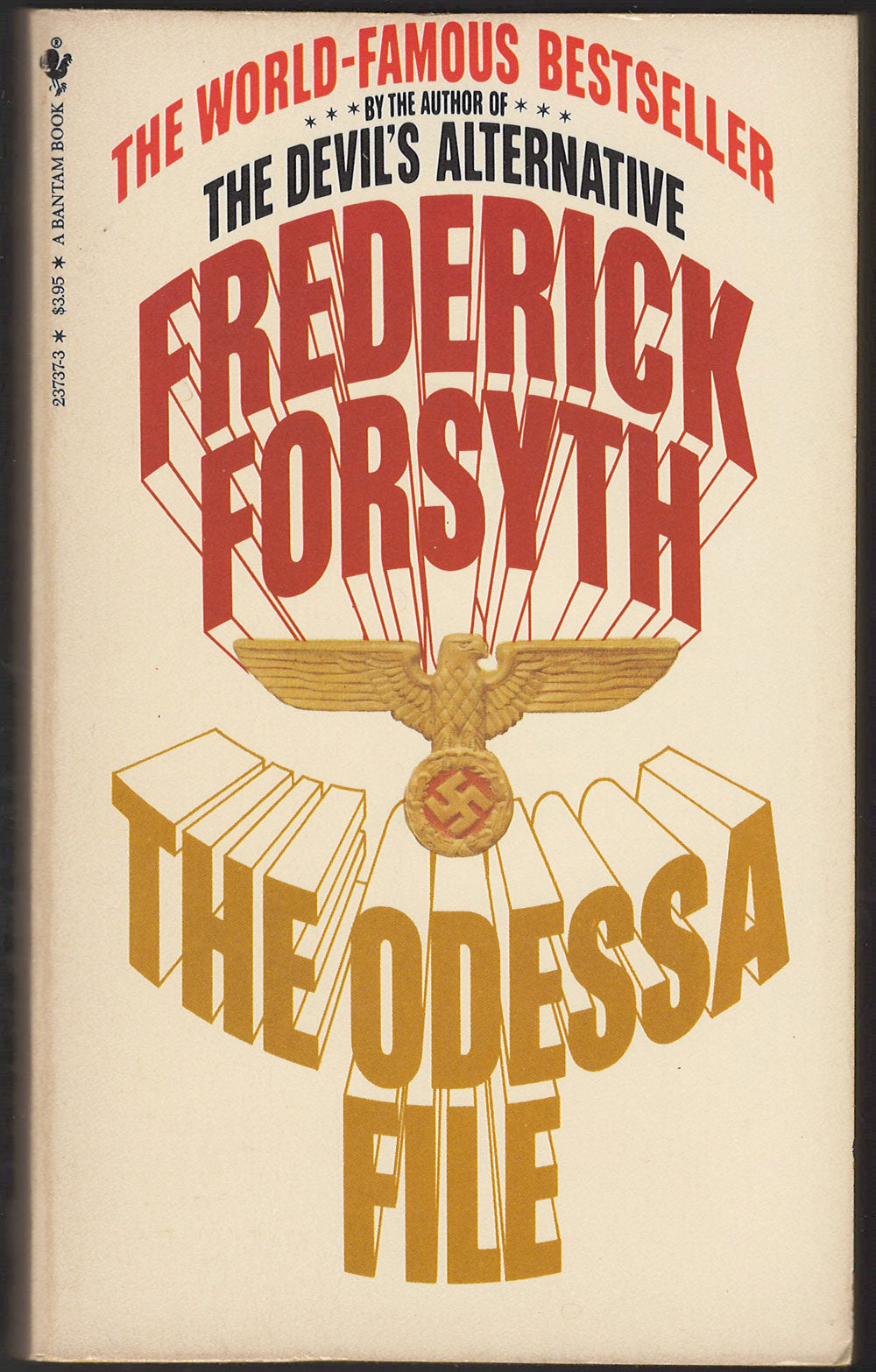 The Odessa File by Frederick Forsyth front cover