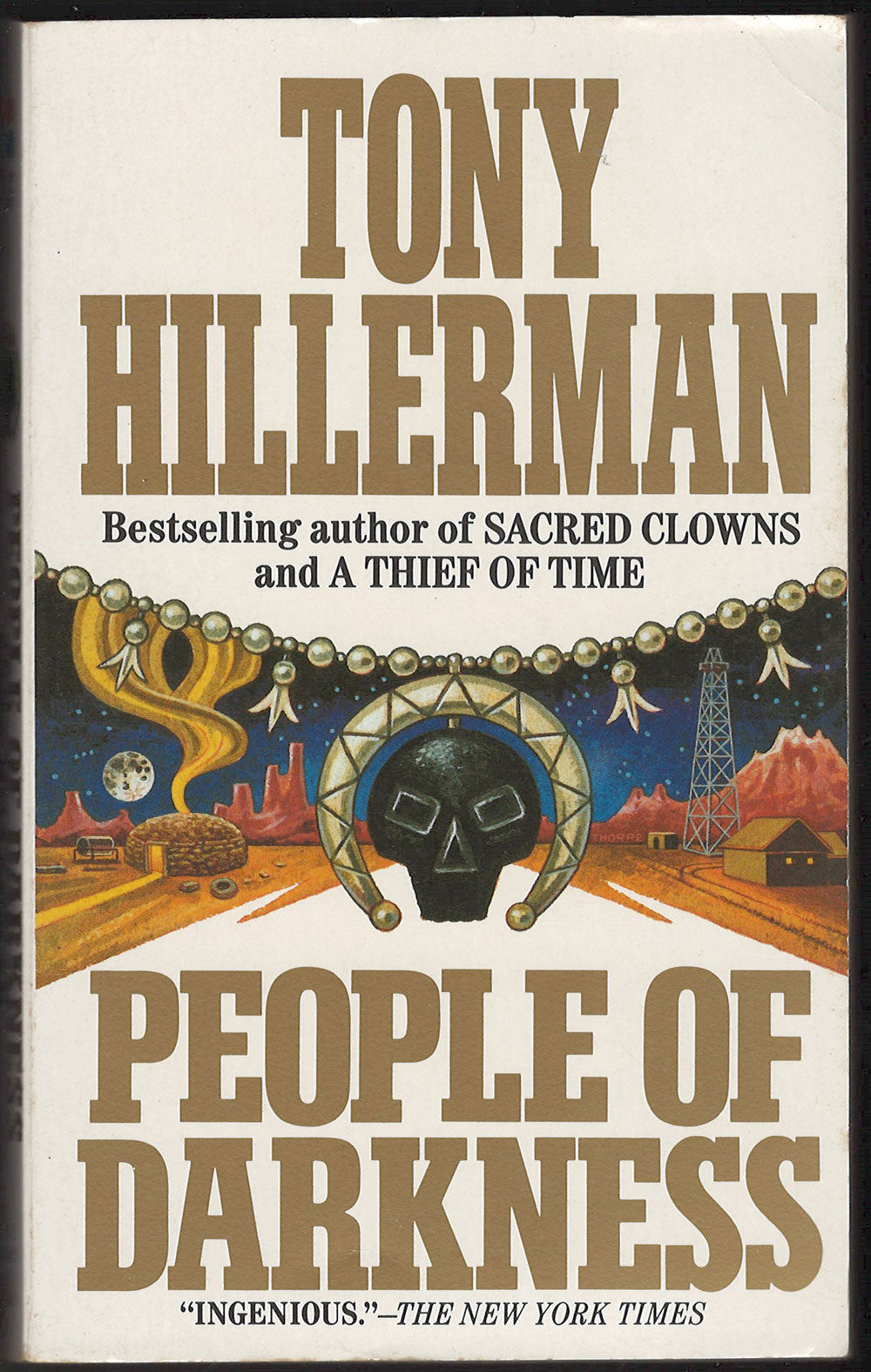 People of Darkness by Tony Hillerman front cover