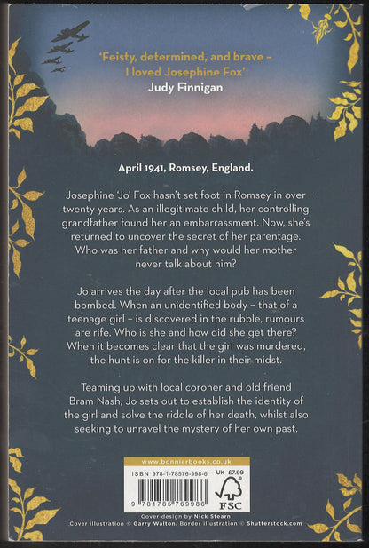Unexpected Return of Josephine Fox by Claire Gradidge back cover