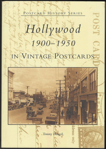 Hollywood 1900-1950 In Vintage Postcards front cover