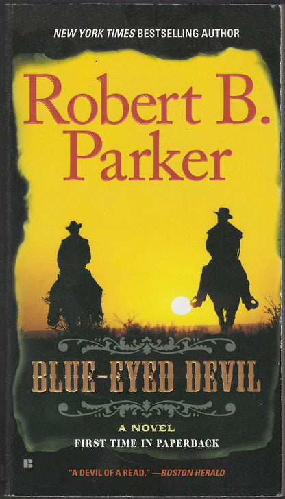 Blue-Eyed Devil by Robert Parker front cover