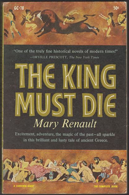 The King Must Die by Mary Renault front cover