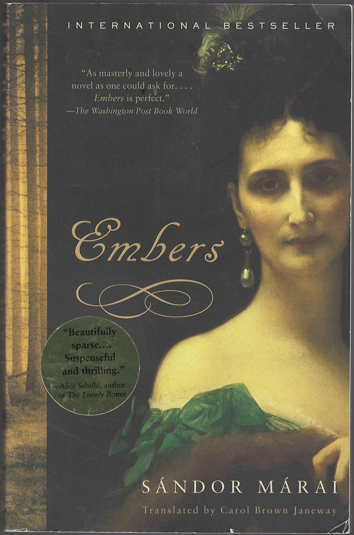 Embers by Sandor Marai front cover