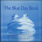 Front cover of The Blue Day Book with a frog's face and a blue color scheme.