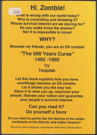 The 500 years curse by Tanjutek back cover