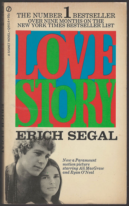 Love Story by Erich Segal front cover