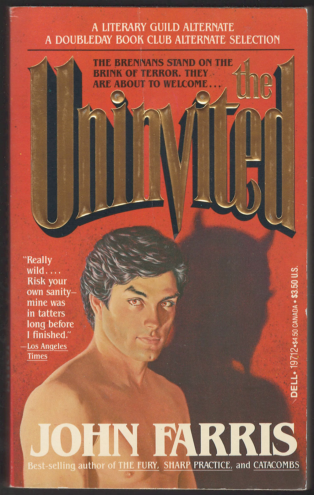 The Uninvited by John Farris front cover