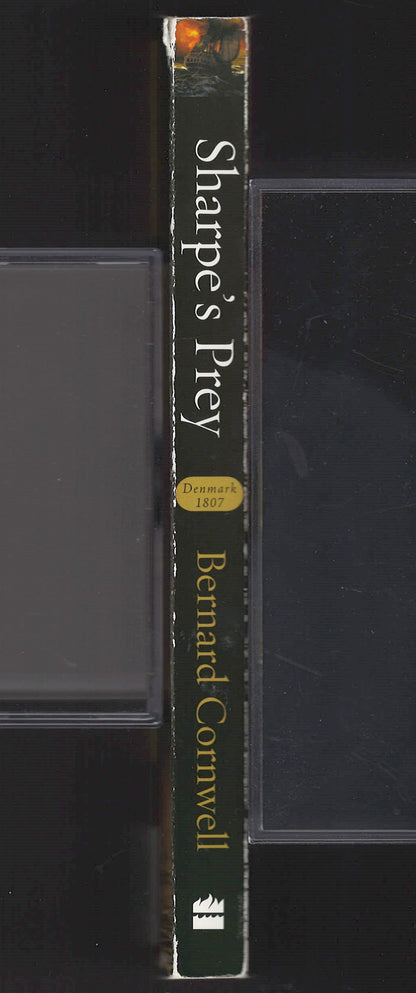 Sharpe's Prey by Bernard Cornwell spine