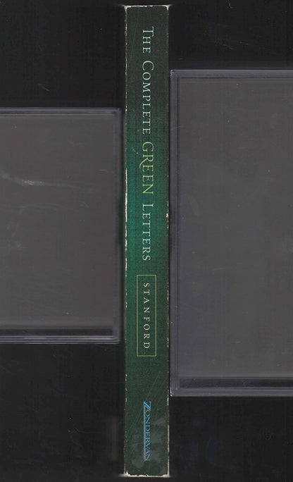The Complete Green Letters by Miles Stanford spine