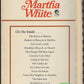 Martha White Southern Baking Book back cover
