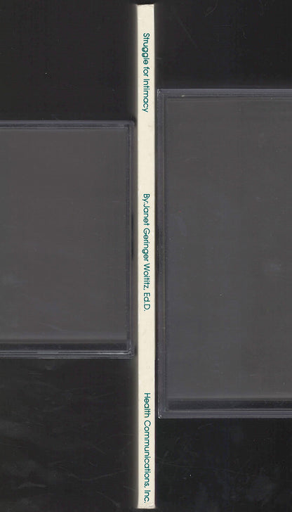 Copy 1 of Struggle for Intimacy by Janet Geringer Waltitz spine