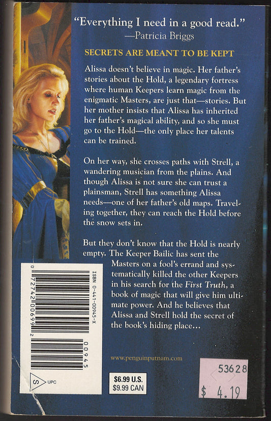 First Truth by Dawn Cook back cover