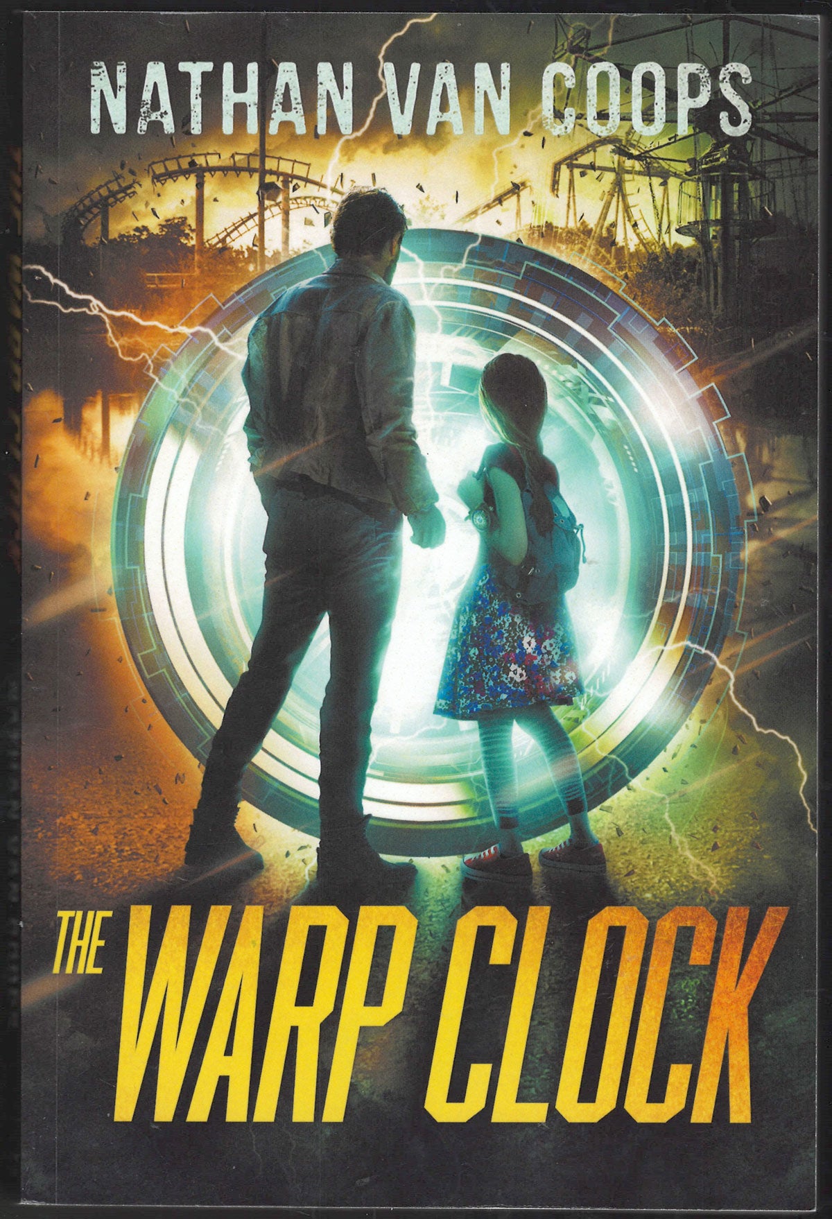 The Warp Clock by Nathan Van Coops front cover