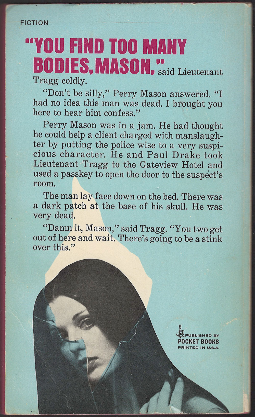 The Case of the Haunted Husband by Erle Stanley Gardner back cover