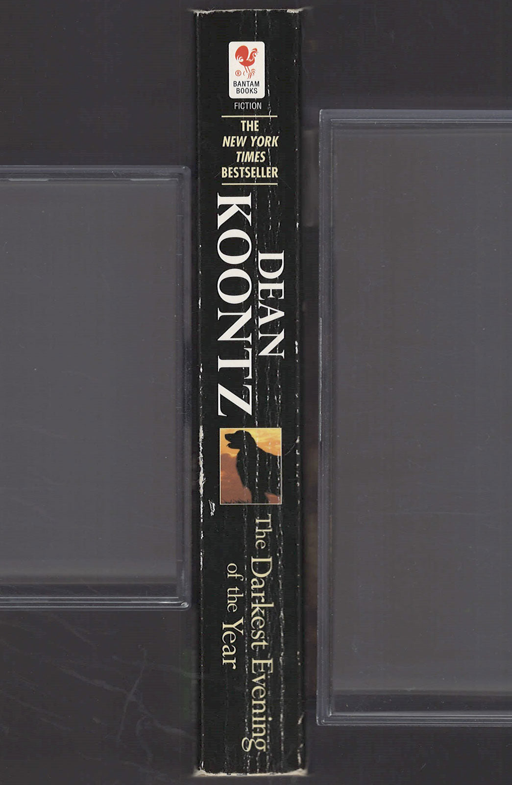 The Darkest Evening of the Year by Dean Koontz spine