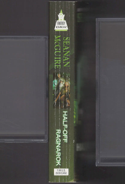Half-Off Ragnarok by Seanan McGuire spine