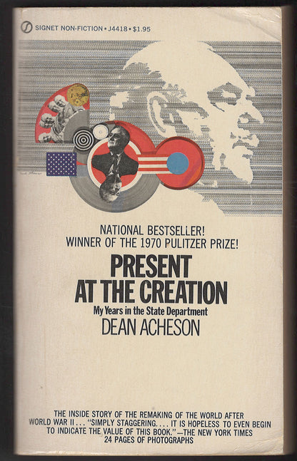Present at the Creation by Dean Acheson front cover