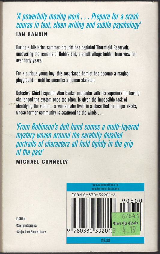 In a Dry Season by Peter Robinson back cover