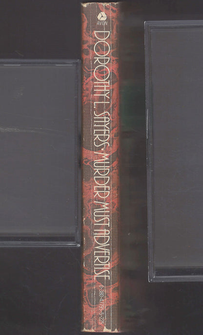 Murder Must Advertise by Dorothy Sayers spine