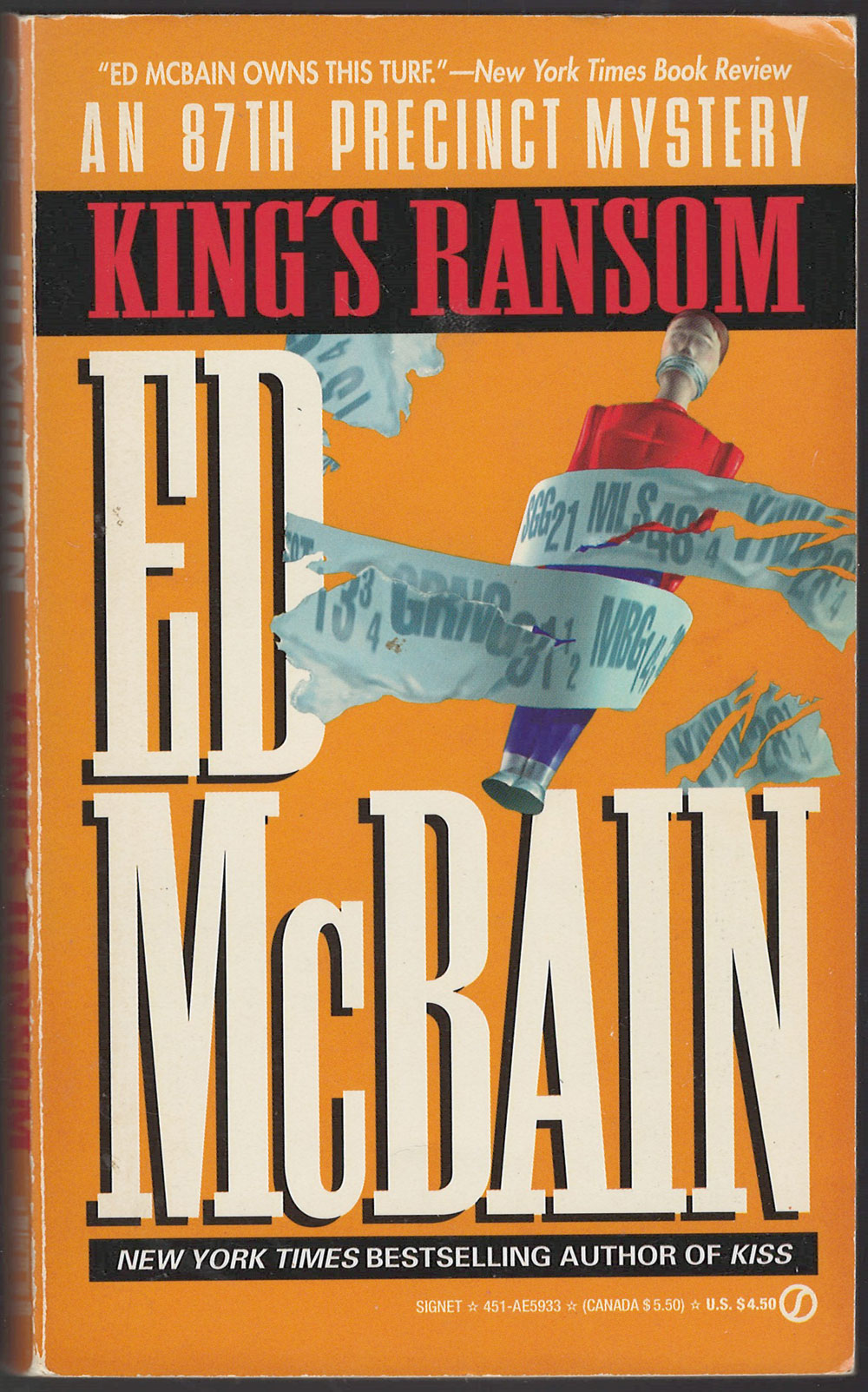 King's Ransom by Ed McBain front cover