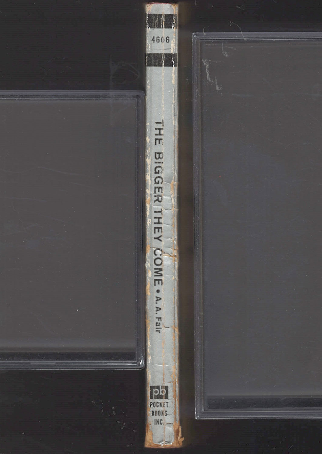 The Bigger They Come by A. A. Fair spine