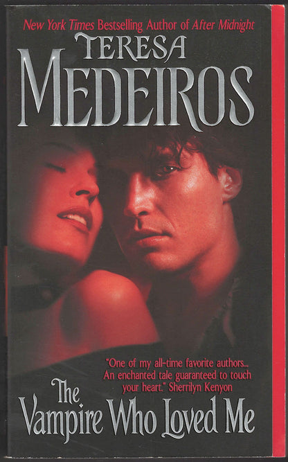 The Vampire Who Loved Me by Teresa Medeiros front cover