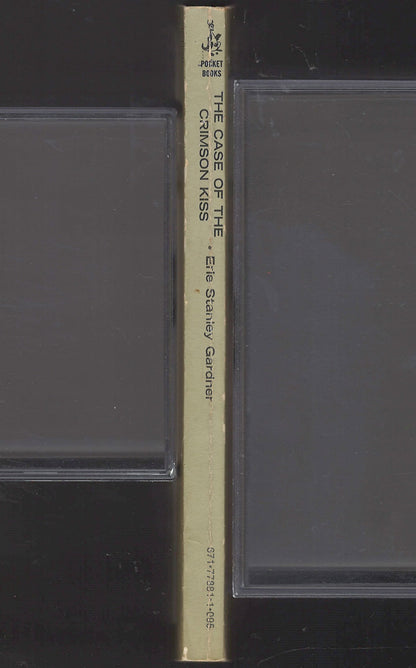 The Case of the Crimson Kiss by Erle Stanley Gardner spine