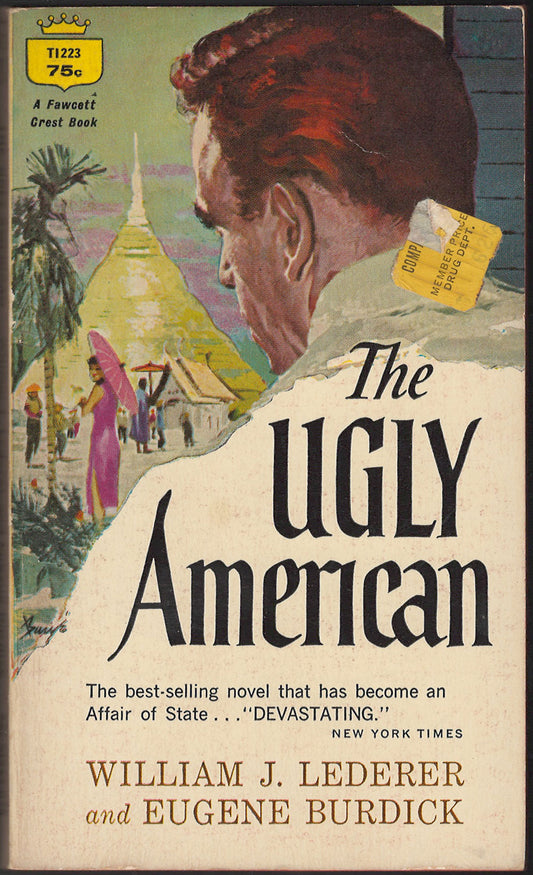 The Ugly American by William J. Lederer and Eugene Burdick front cover