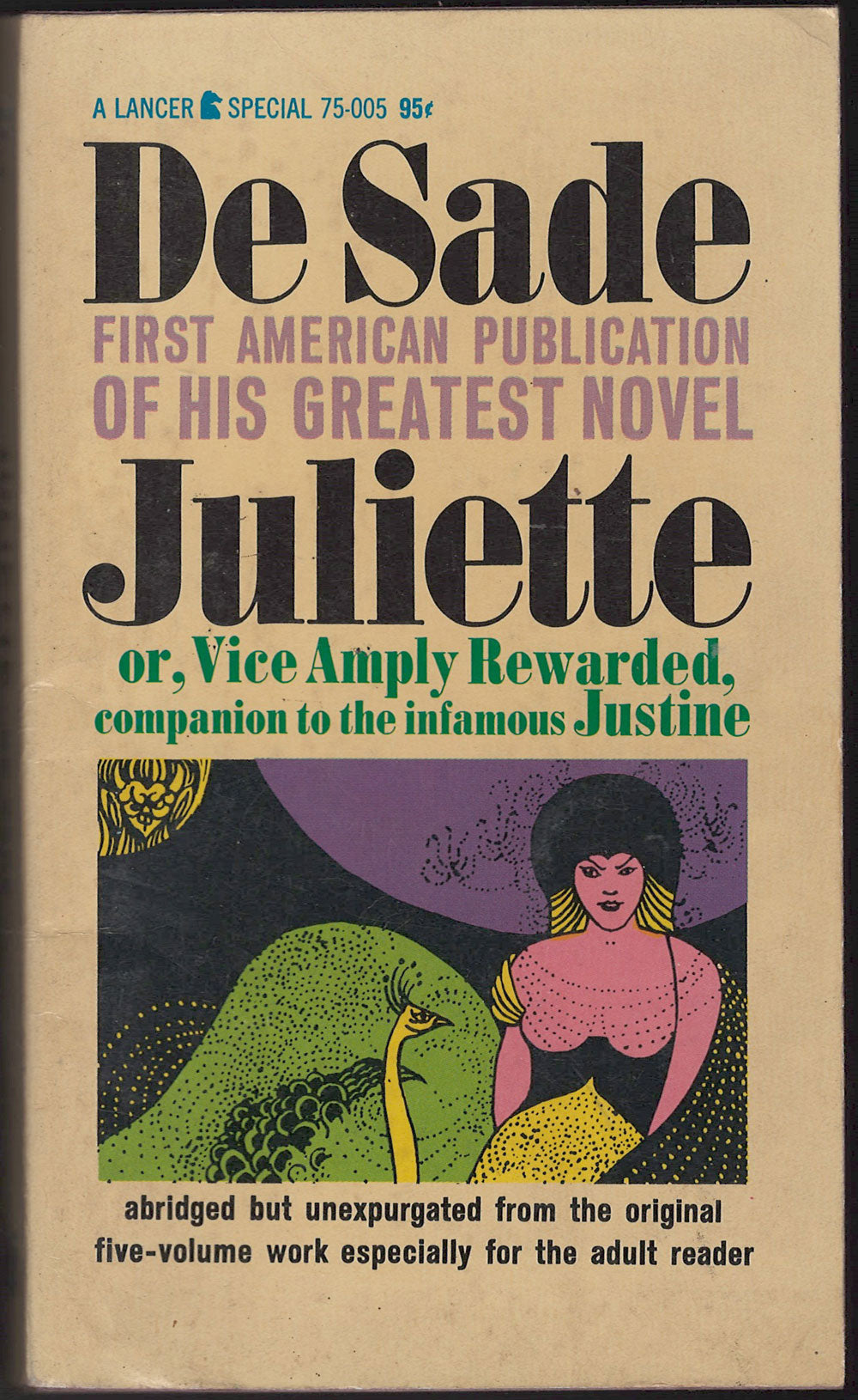 Juliette by Marquis de Sade front cover