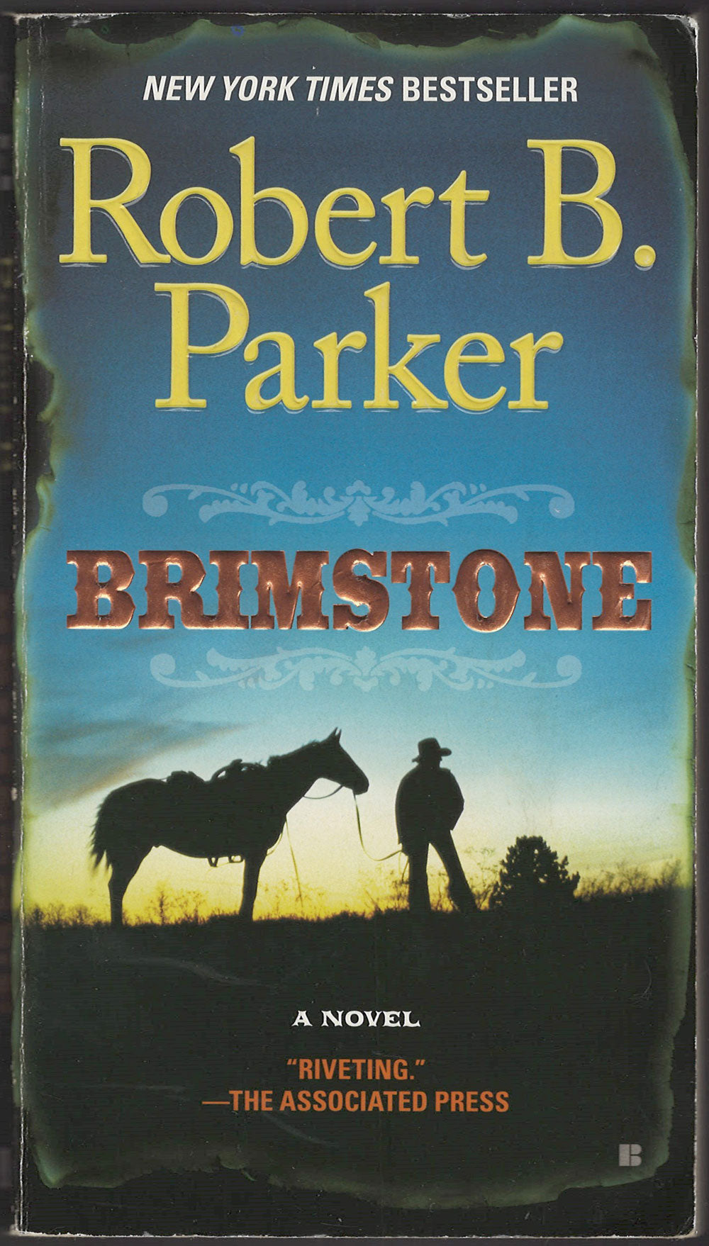 Brimstone by Robert Parker front cover