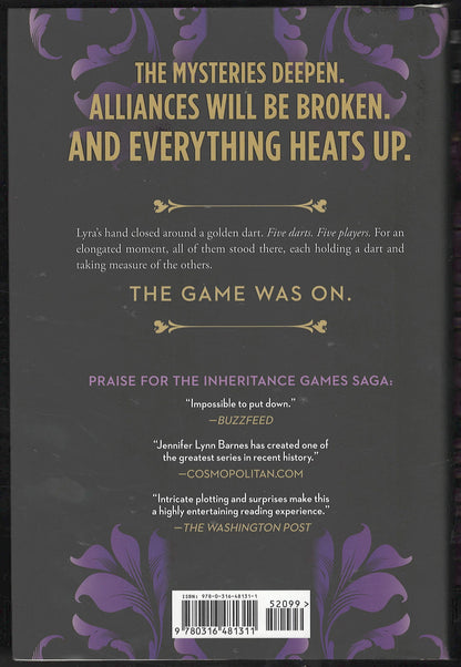 Glorious Rivals by Jennifer Barnes back cover