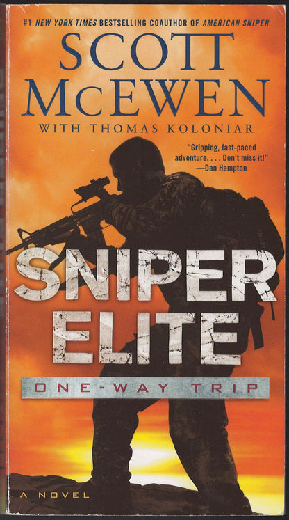 Sniper Elite: One-Way Trip by Scott McEwen and Thomas Koloniar front cover