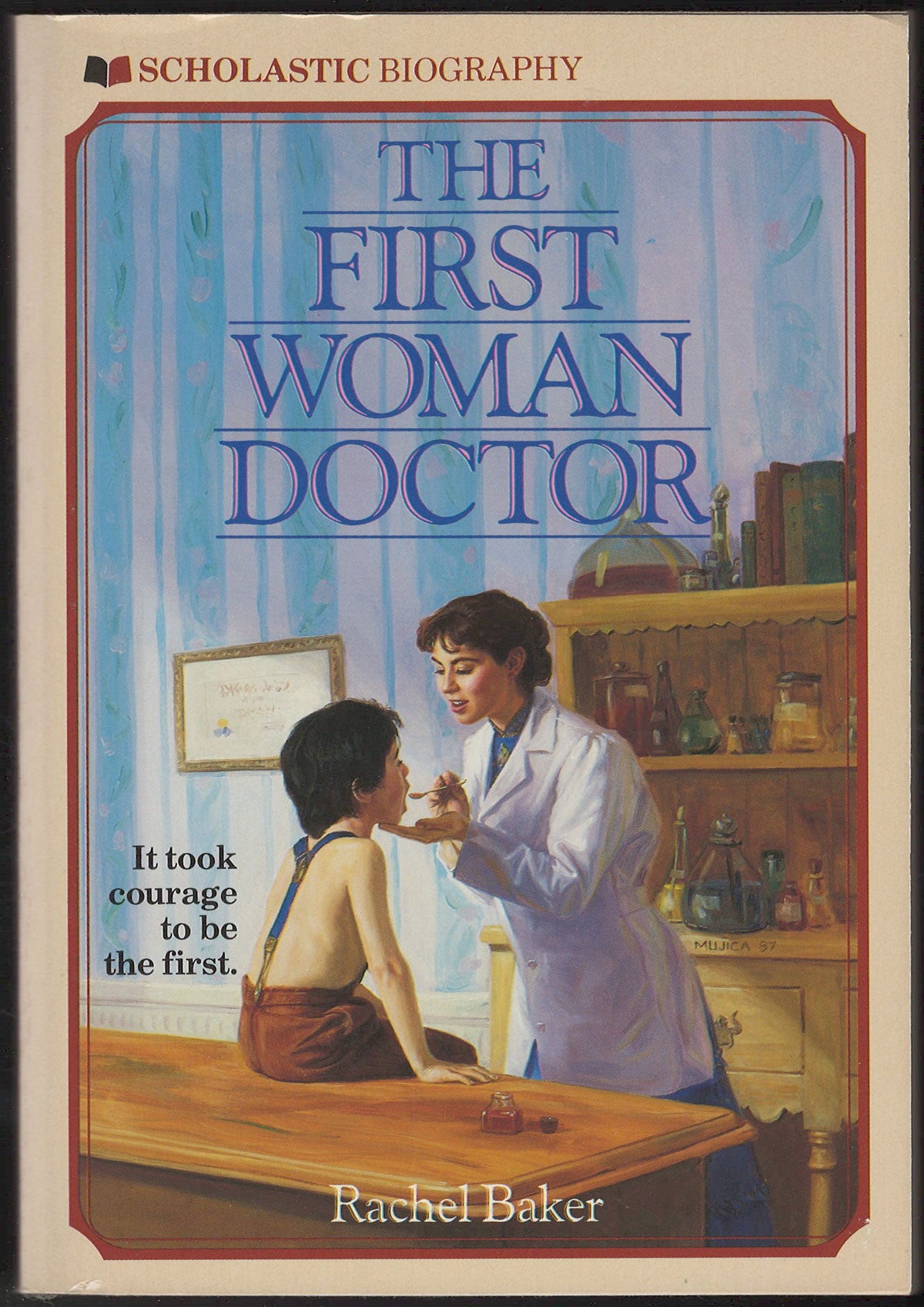 The First Woman Doctor by Rachel Baker front cover