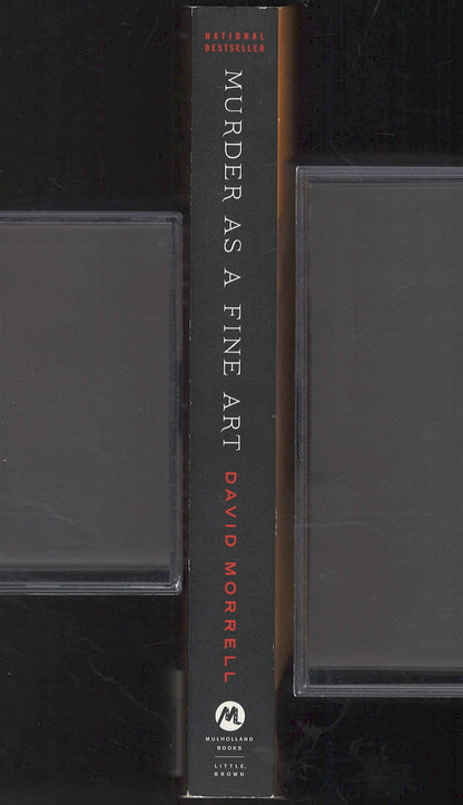 Murder as a Fine Art by David Morrell spine