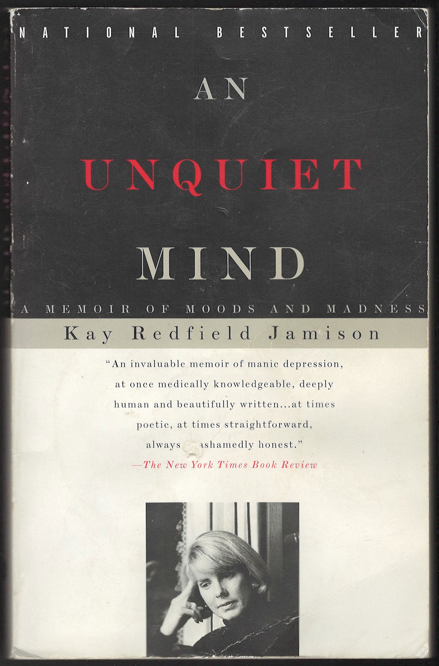 An Unquiet Mind by Kay Jamison front cover