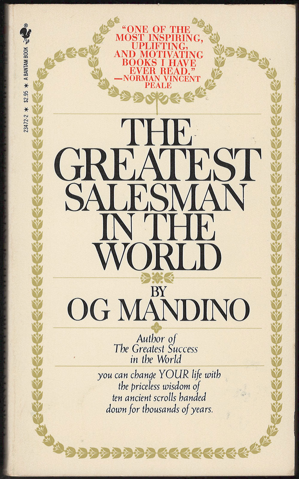 The Greatest Salesman in the World by Og Mandino front cover