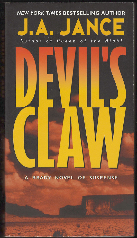 Devil's Claw by J. A. Jance front cover