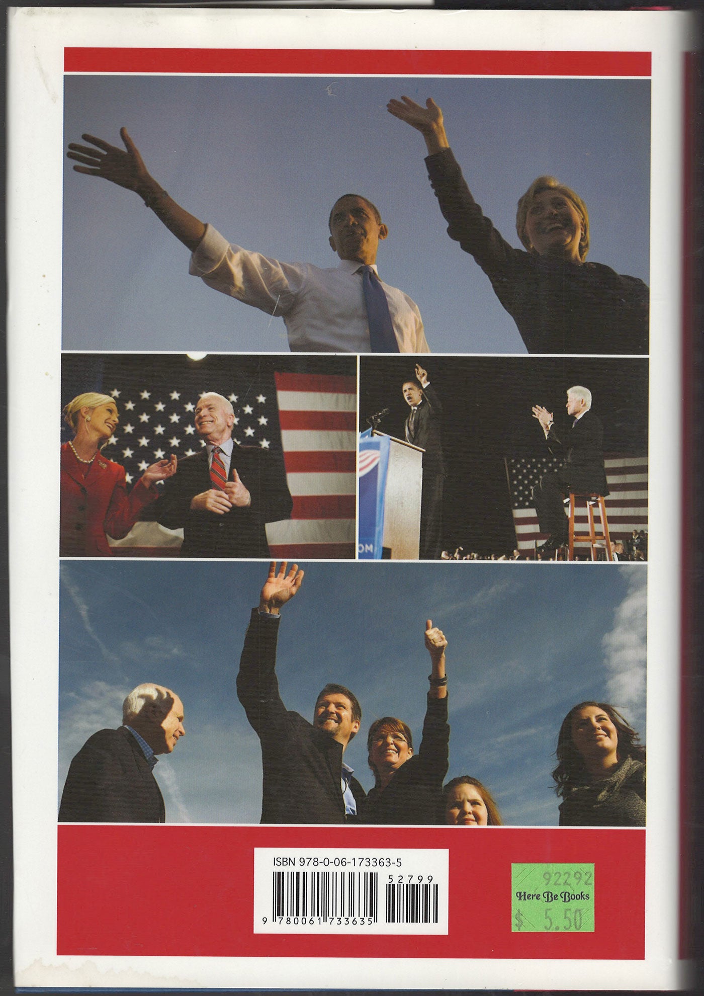 Game Change Obama and the Clintons, McCain and Palin, and the Race of a Lifetime back cover