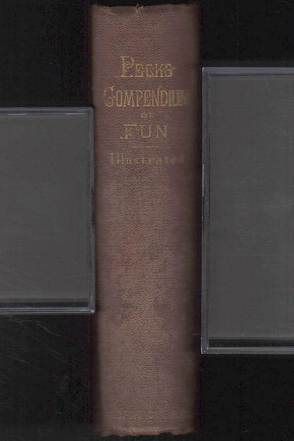 Peck's Compendium of Fun by George Peck spine