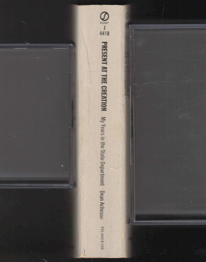 Present at the Creation by Dean Acheson spine
