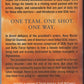 Sniper Elite: One-Way Trip by Scott McEwen and Thomas Koloniar back cover