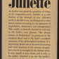 Juliette by Marquis de Sade back cover