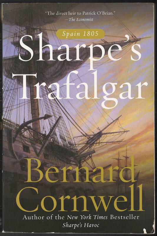 Sharpe's Trafalgar by Bernard Cornwell front cover