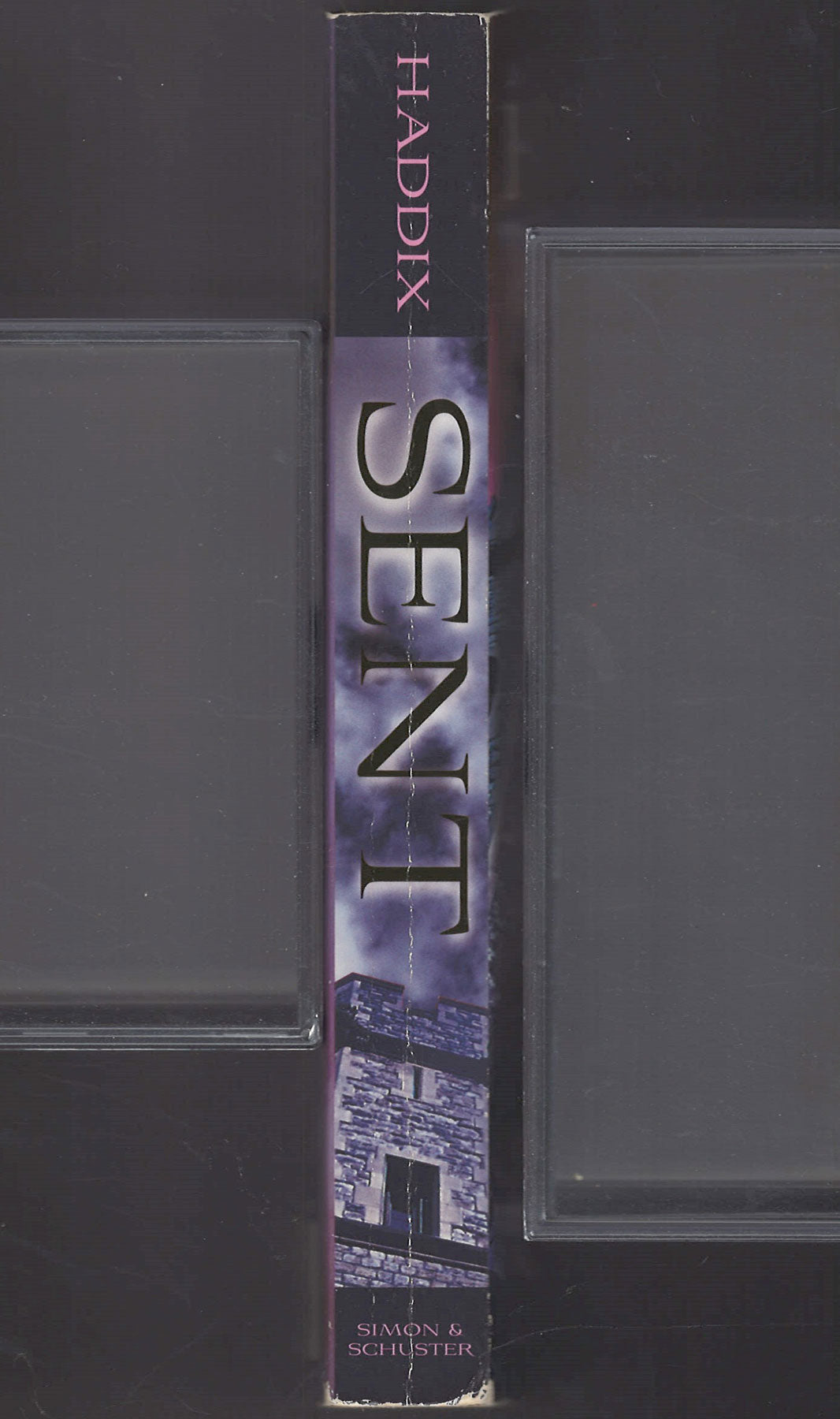 Sent by Margaret Peterson Haddix spine