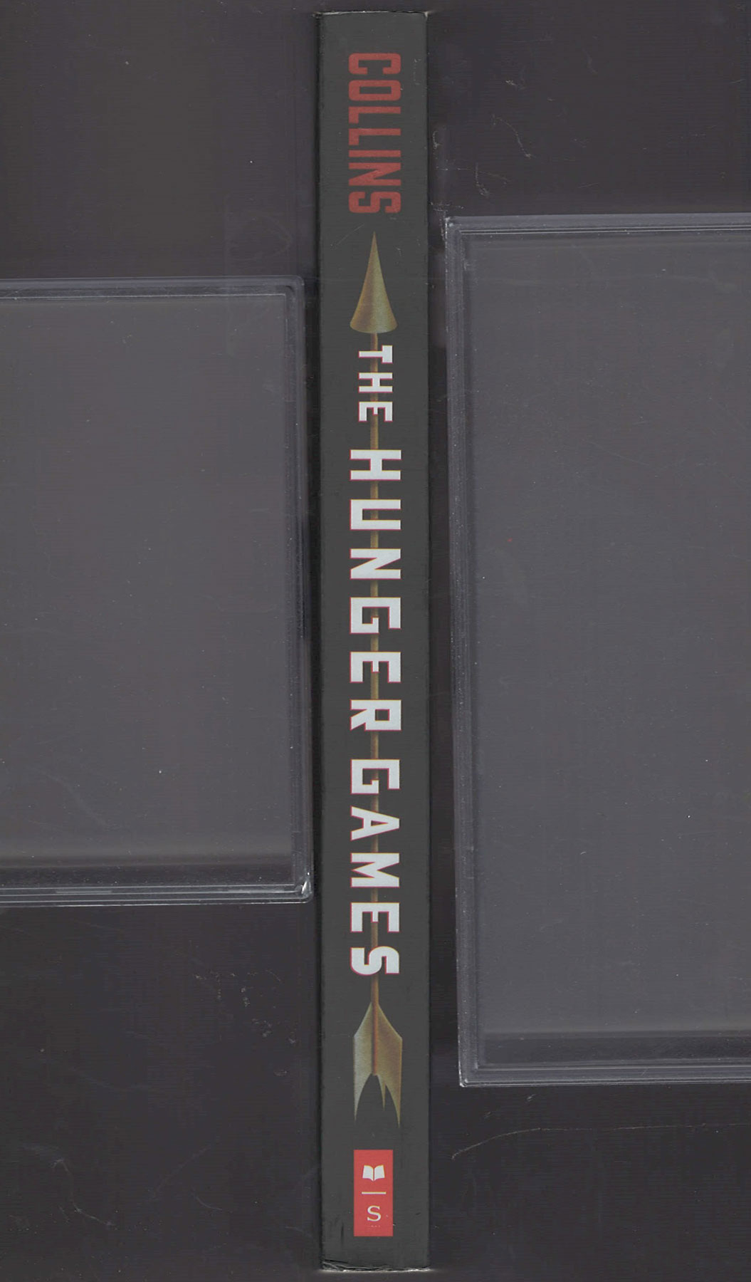The Hunger Games by Suzanne Collins spine