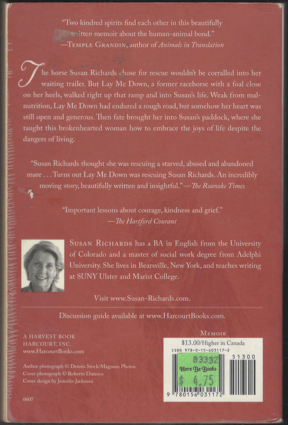 Chosen by a Horse by Susan Richards back cover