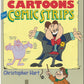 Front cover of How to Draw Cartoons for Comic Strips by Christopher Hart with cartoon characters and text.