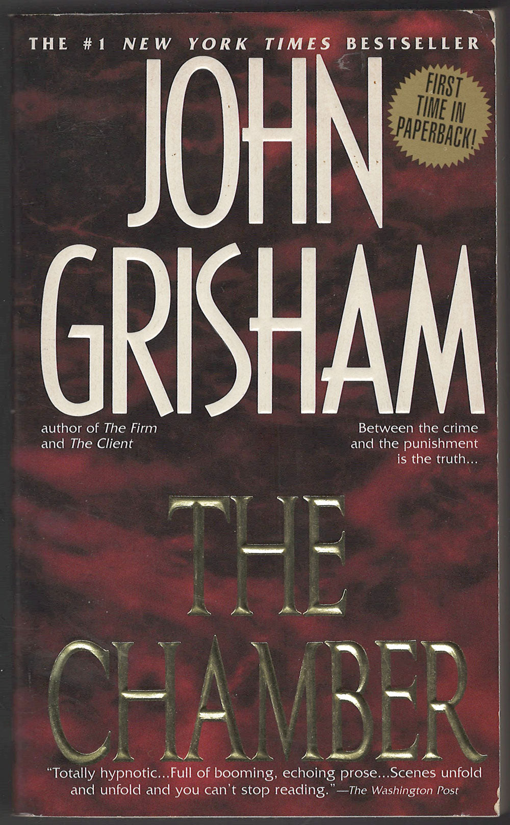 The Chamber by John Grisham front cover