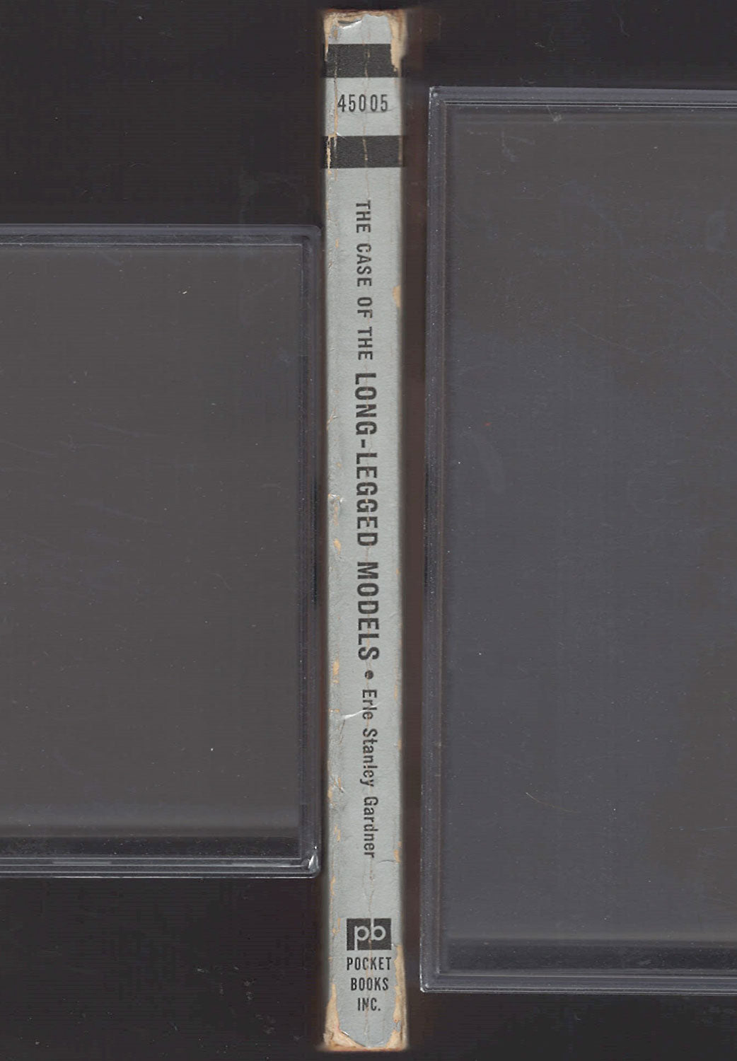 The Case of the Long-Legged Models by Erle Stanley Gardner spine