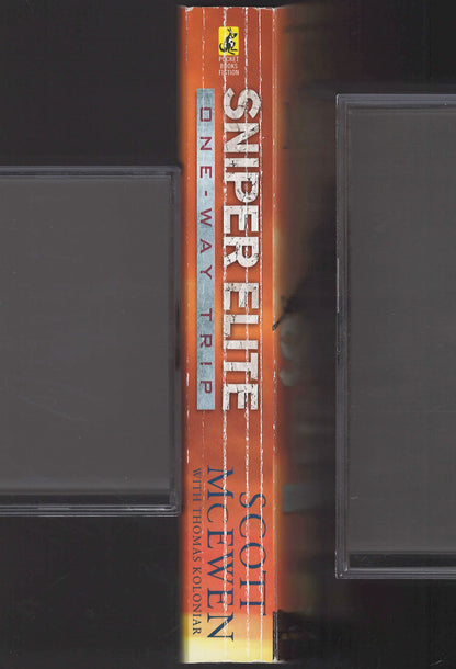 Sniper Elite: One-Way Trip by Scott McEwen and Thomas Koloniar spine